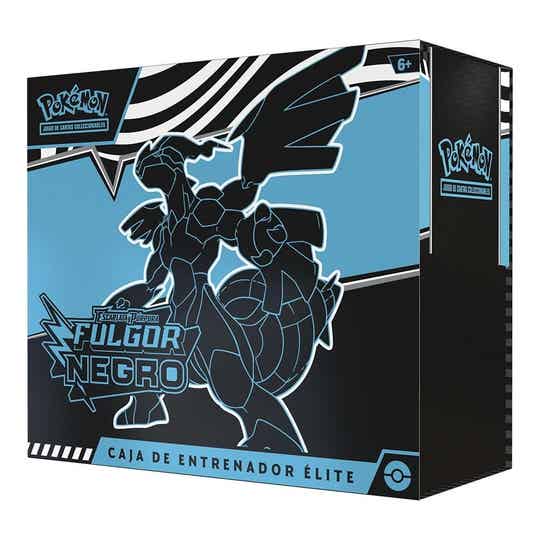 Elite Trainer Box  Caja de Entrenador Élite Pokemon TCG Escarlata y Púrpura: Fulgor Negro y Llama Blanca