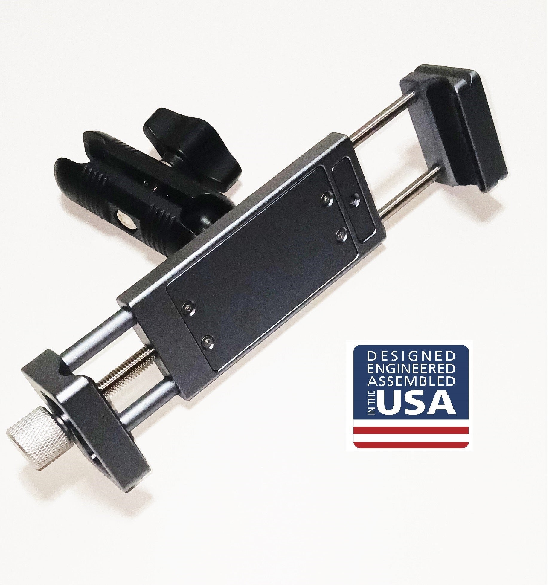 Tablet mounting array for all Espee flexible arm systems. All metal construction