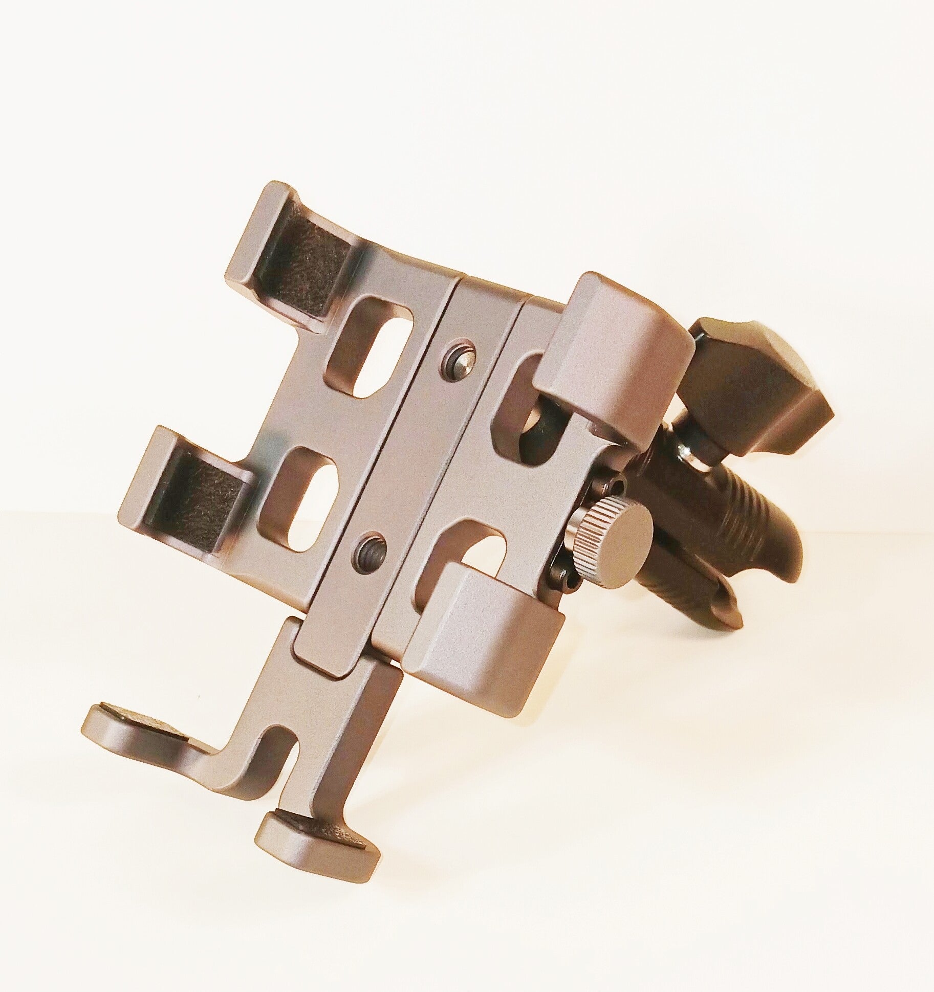 Extreme duty all metal cell phone holder for all Espee flexible arm systems