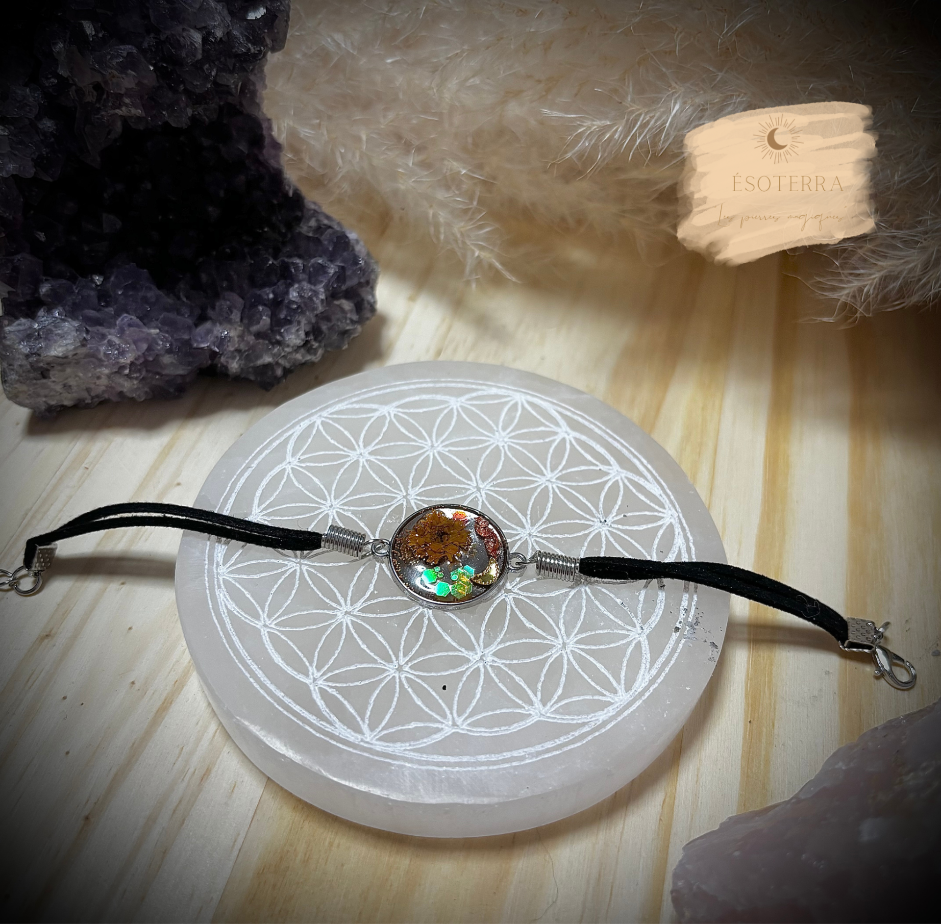 Bracelet «  Chakra Sacré »