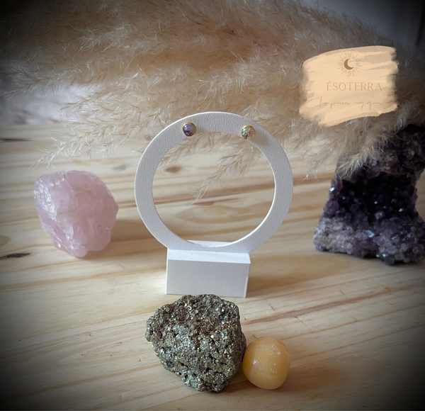 Boucles d’oreilles « Blessure Guérison / Renaissance »