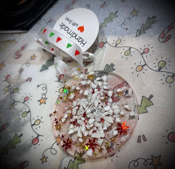 Boule de Noël Howlite