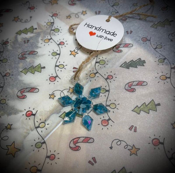 Flocon Apatite Bleue