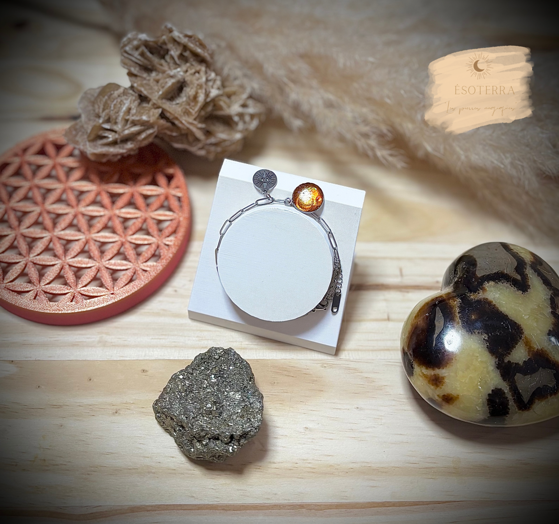 Bracelet « Chakra Sacré »