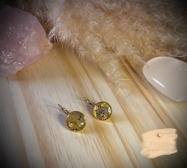 Boucles d’oreilles « Chakra du Plexus Solaire »