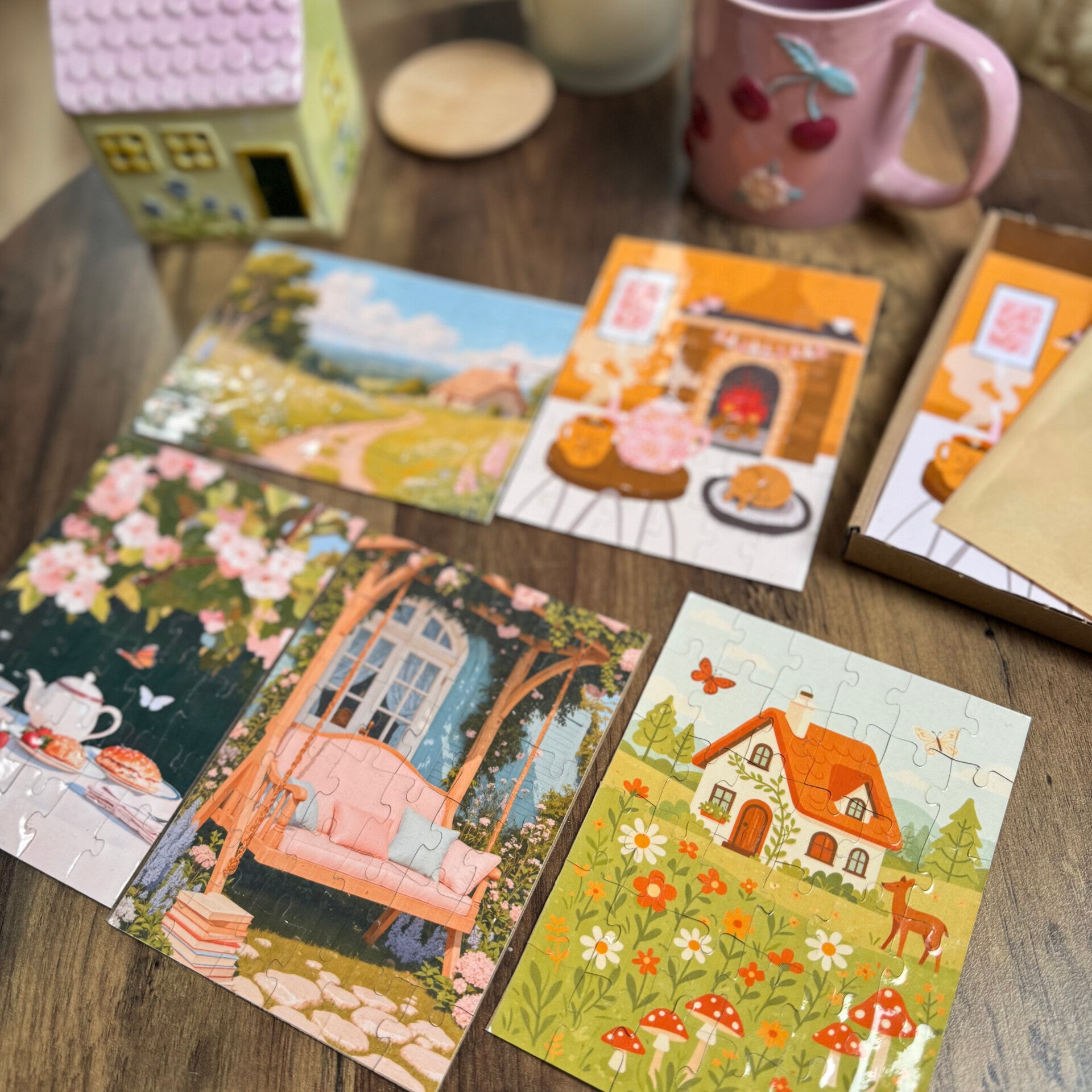 L'Heure du Puzzle - Puzzle Artisanal 36/72 Pièces (Format Pocket)