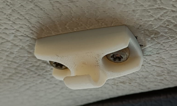 Bracket sun visor Volvo 240-260