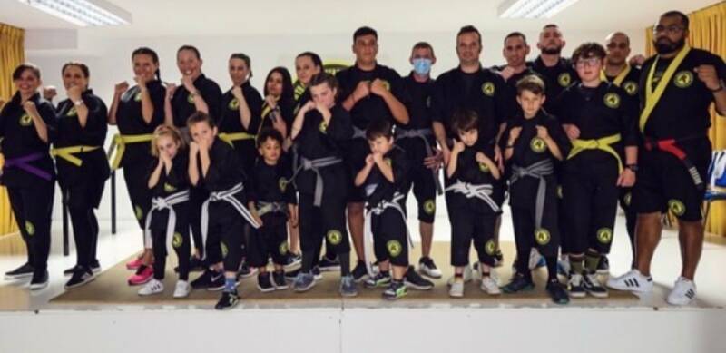 Clase de Kickboxing en Team Fernandes