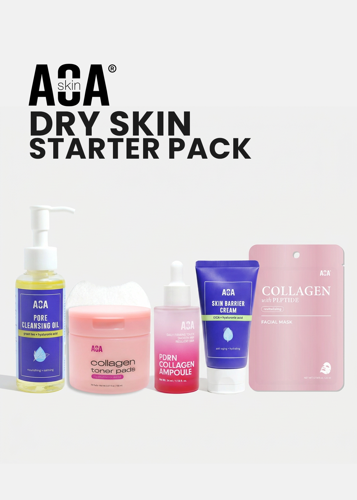 By AOA Skin Dry Skin Start Pack