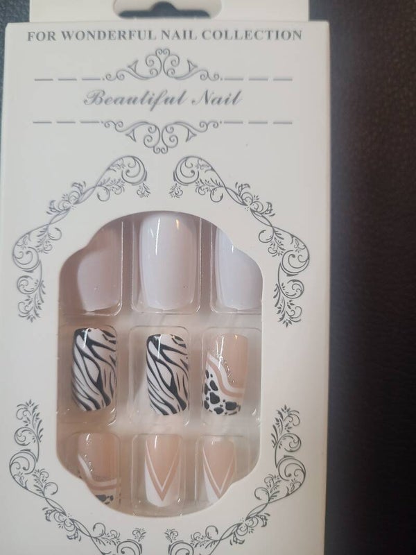 Zebra Print Medium Square
