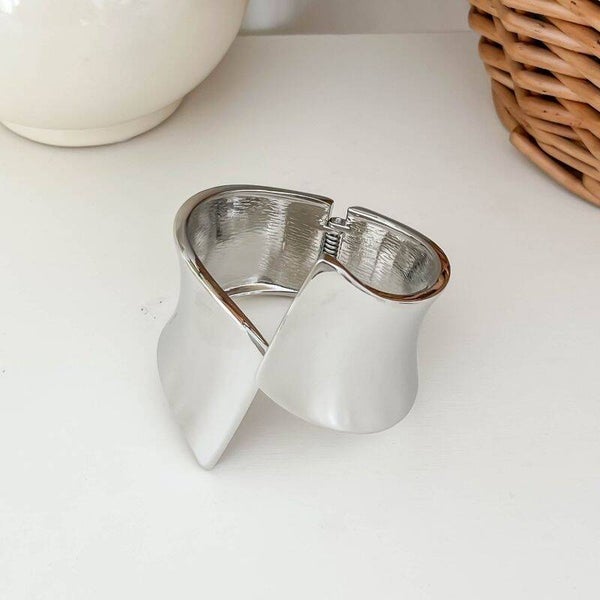 Wide Asymmetrical Bracelet