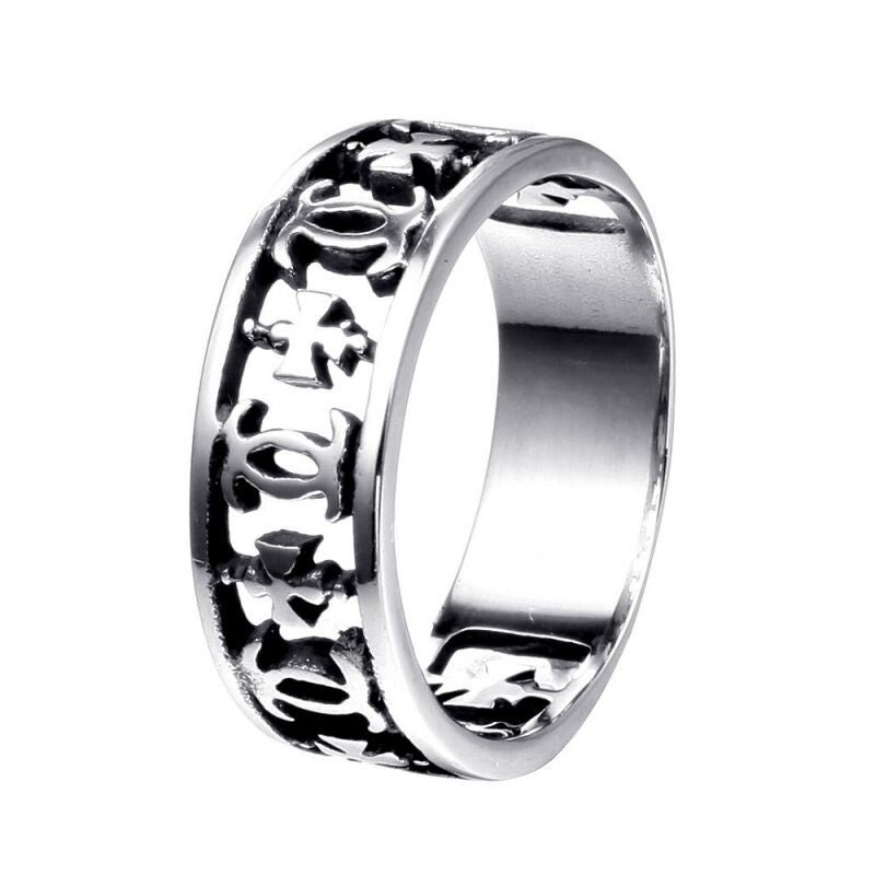 Steel Color Retro-Style Unique Openwork