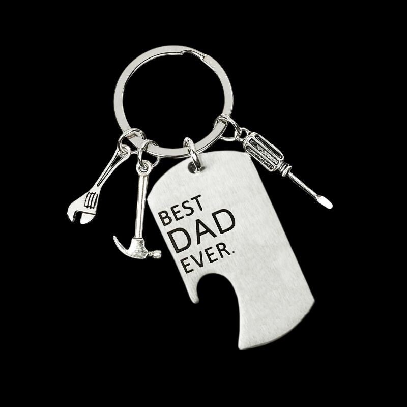 Dad Stainless Steel Military Dog Tag Bottle Opener