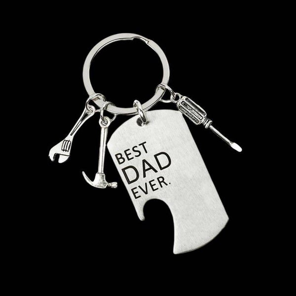Dad Stainless Steel Military Dog Tag Bottle Opener