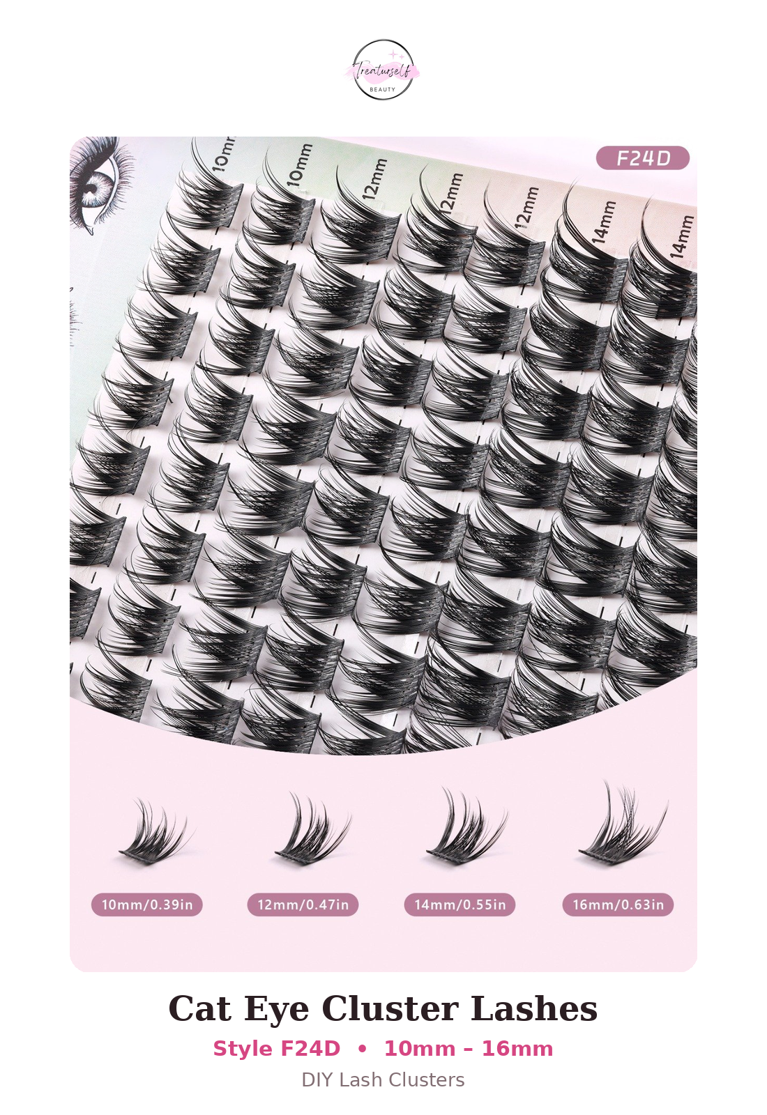 Cat Eye Cluster Lashes