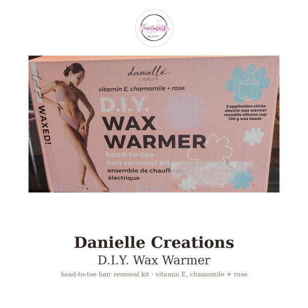 d.i.y Wax warmer head to toe hair removal kit