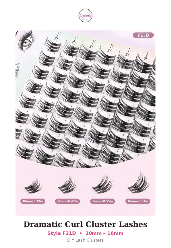 Dramatic Curl Cluster Lashes