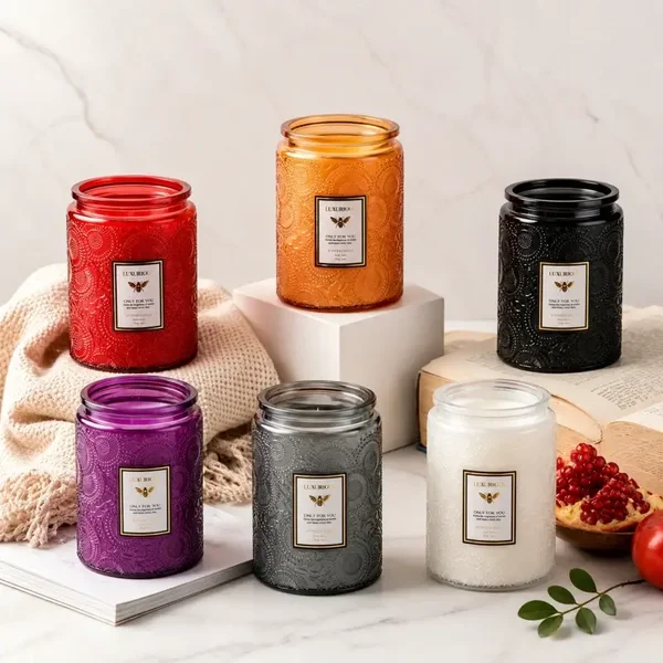 Large-capacity scented candle | Natural soy home fragrance