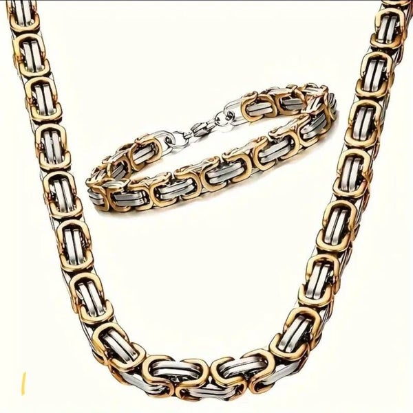 All Stainless Steel Men Set