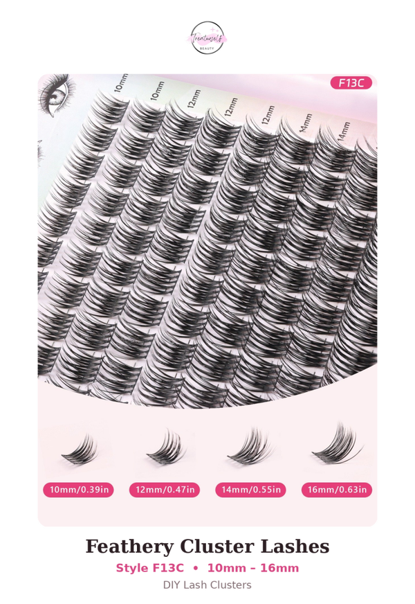 Feathery Cluster Lashes