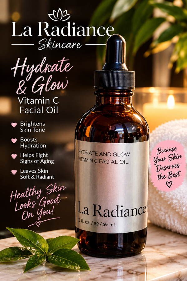 Hydrated & Glow Vitamin C Facial Oil