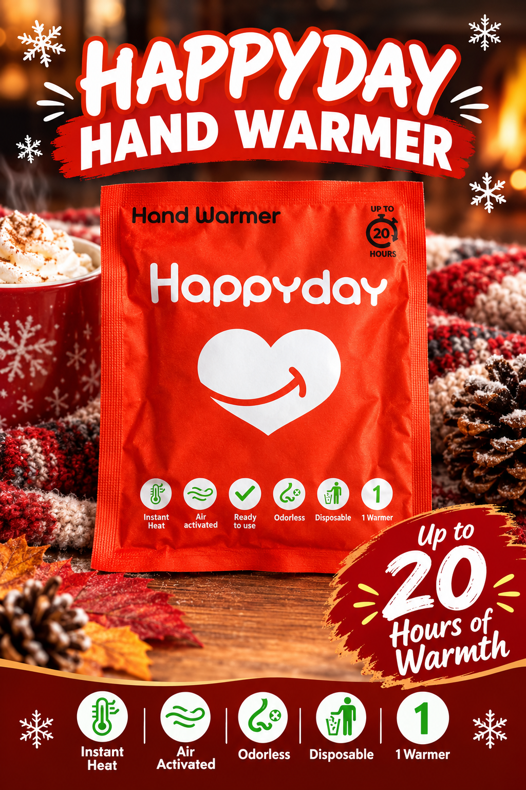 Happy Day Hand Warmers