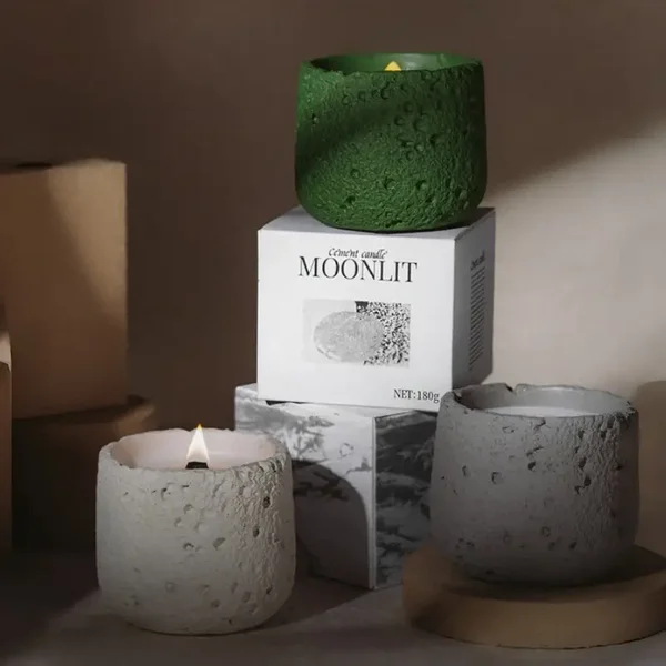 Ceramic Cup & Wooden Wick