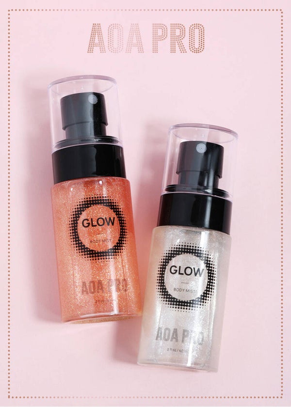 AOA Pro Glow Shimmer Body Mist