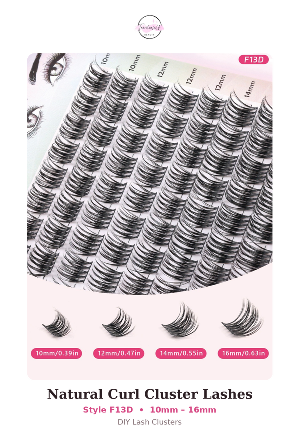 Natural Curl Cluster Lashes