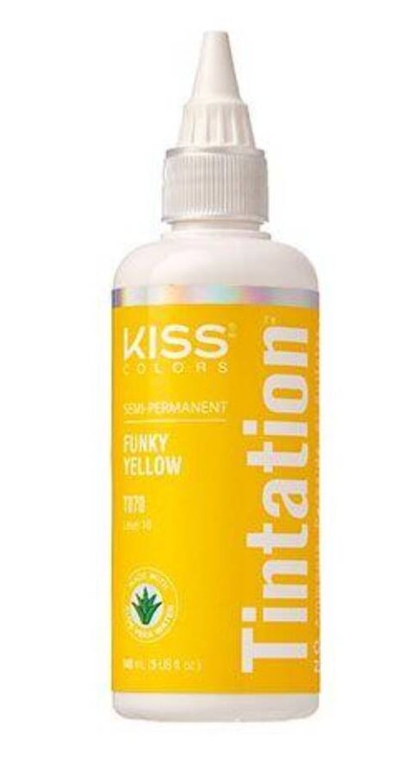Kiss Tintation Semi Permanent Funky Yellow