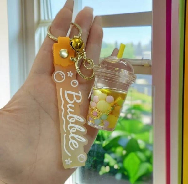 Bubble Tea Key Chain