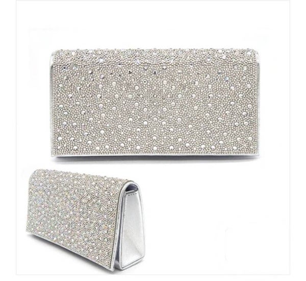 Fashion Evening Clutch Bag W/Stones