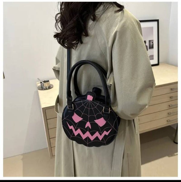 Halloween Pumpkin Crossbody Shoulder Bag