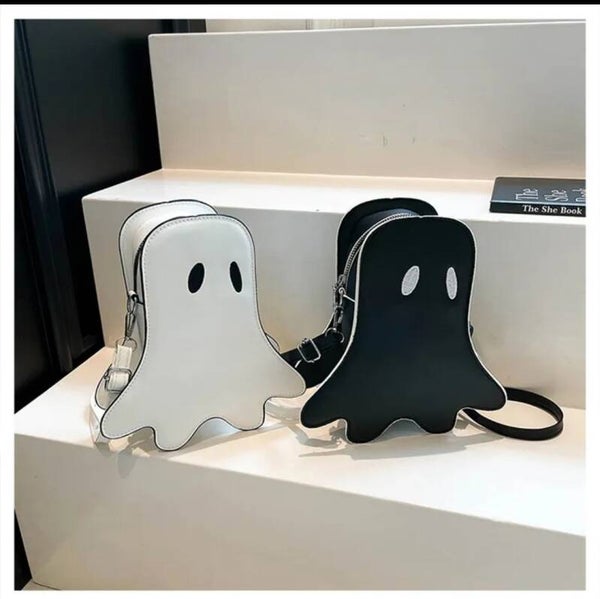Women Funny Ghost Shape Crossbody Bag
