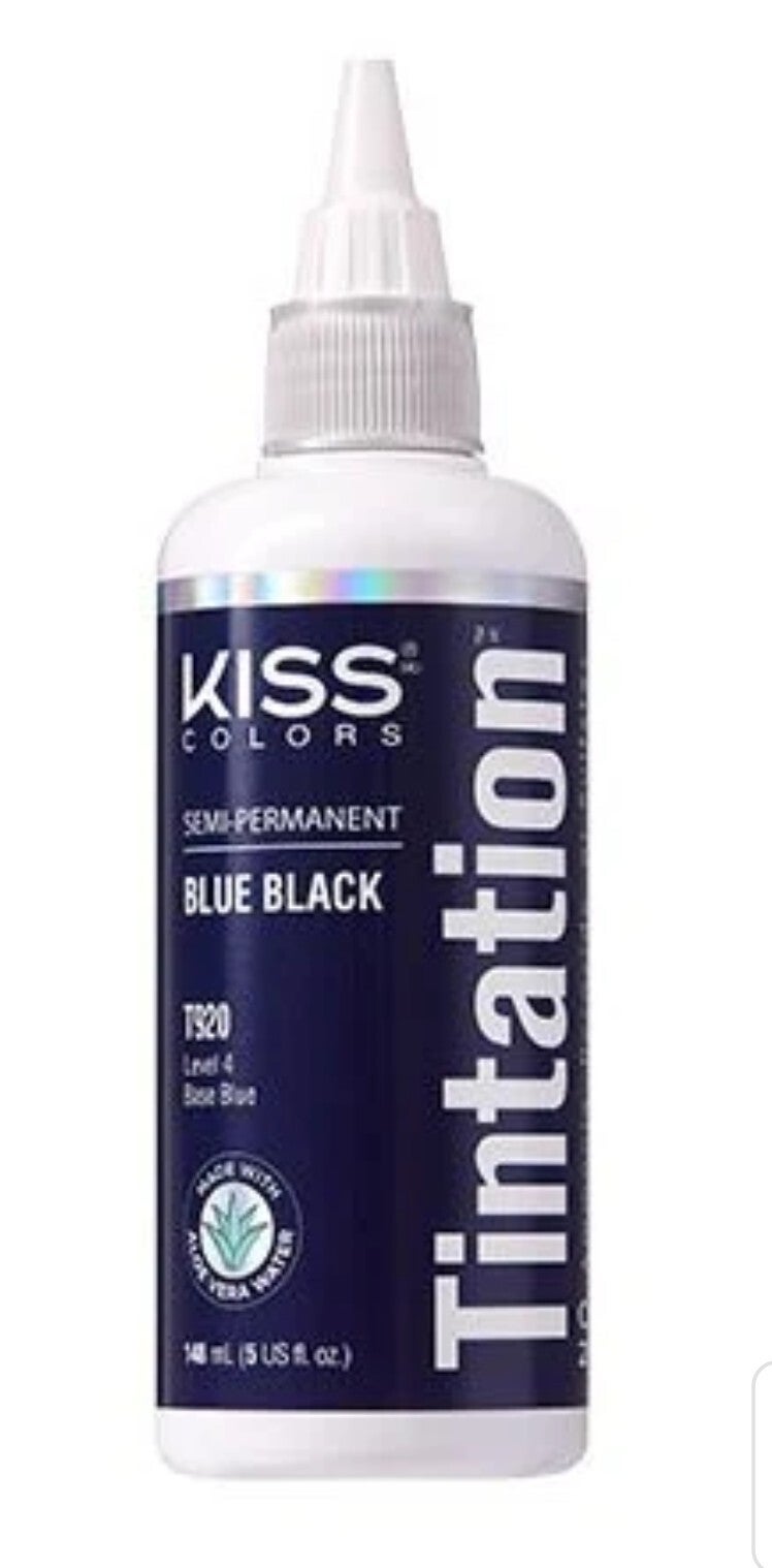 Kiss Tintation Semi-Permanent Blue Black