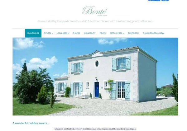 Your own website - Monthly cost