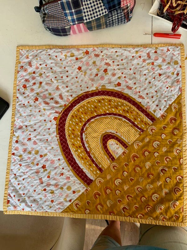 Couveusedekentje Regenboog