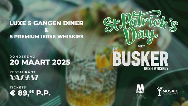 *early bird* St. Patrick's Day met The Busker