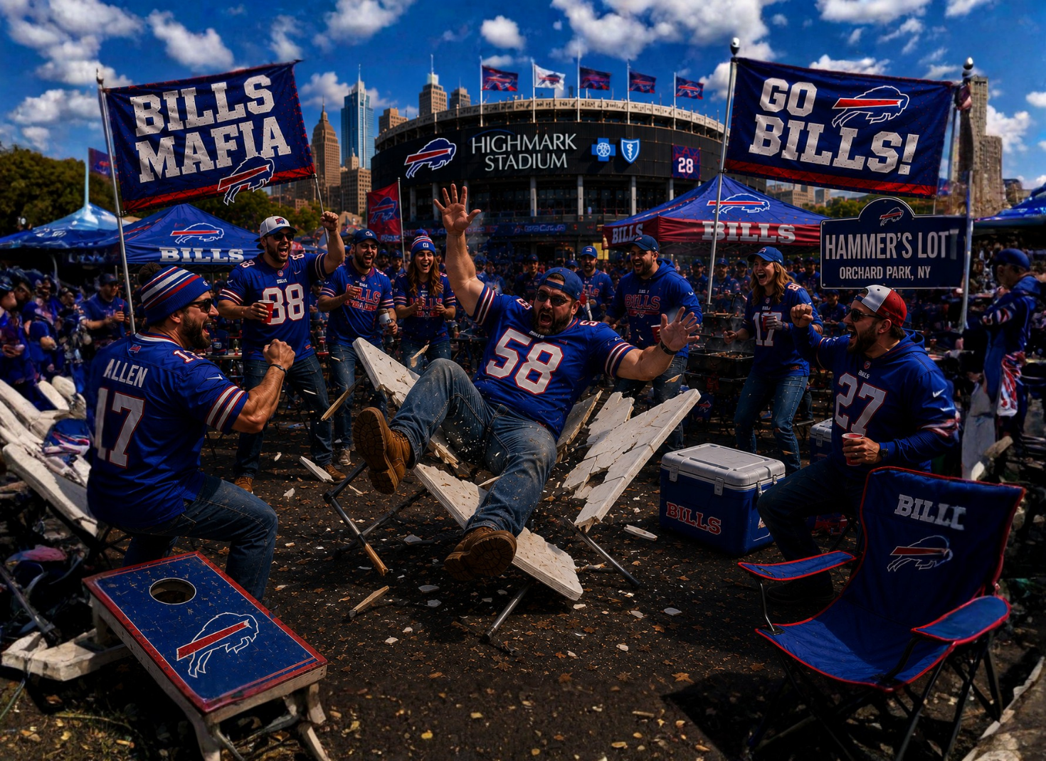 Bills tailgating