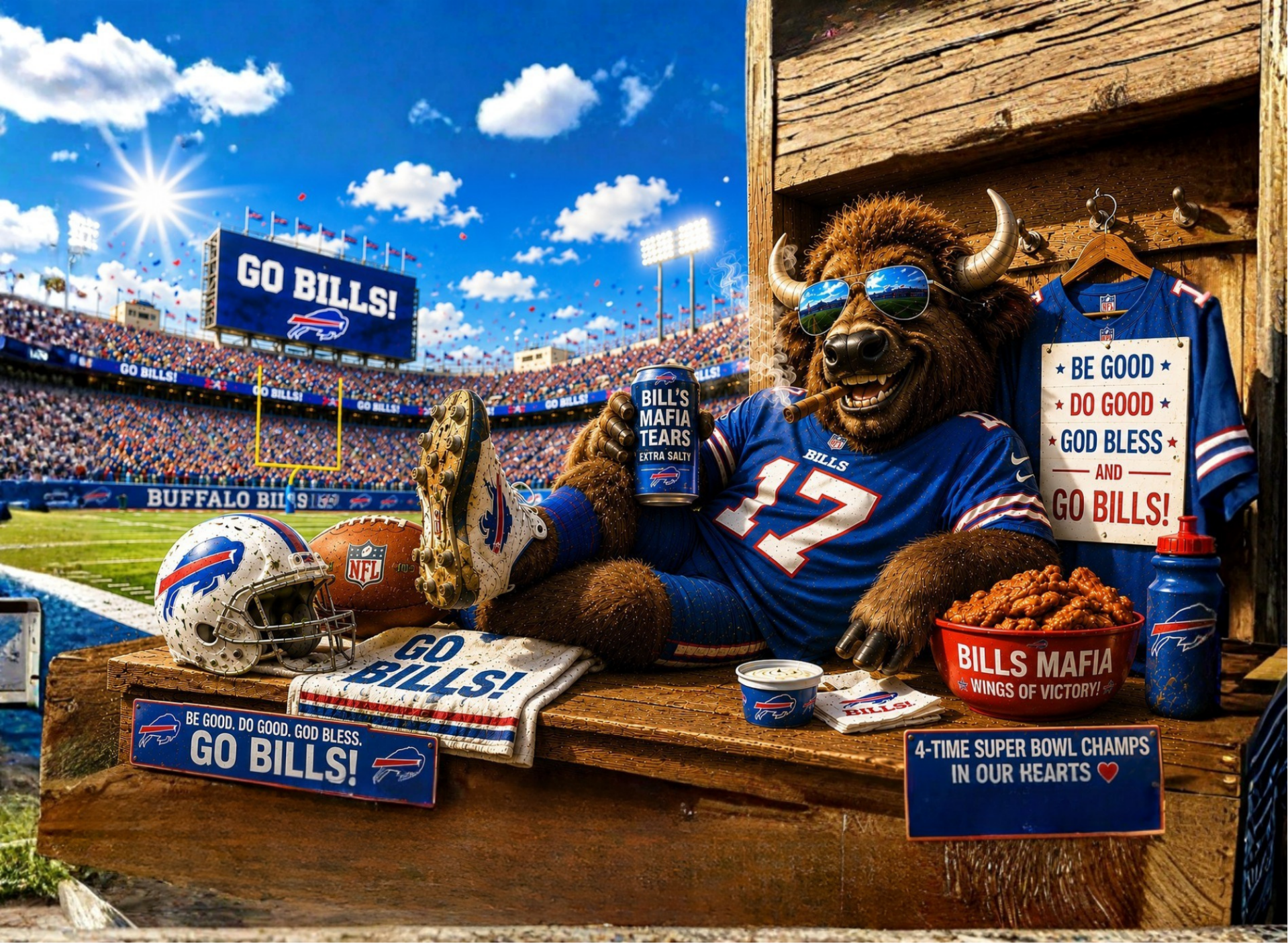 Billy Buffalo on Field