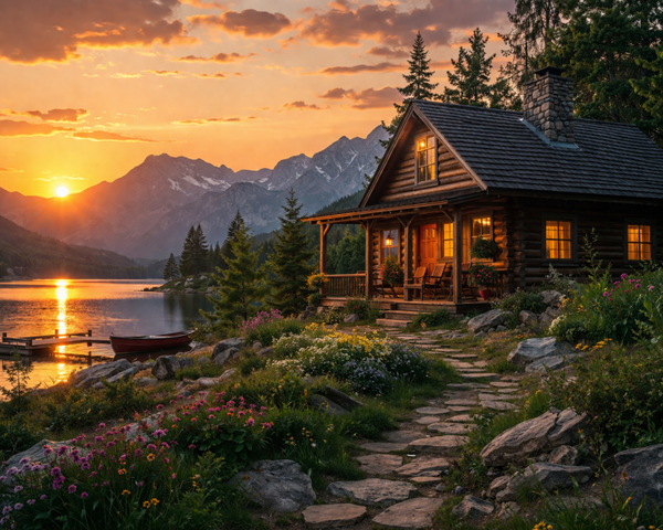 Cabin at Lake