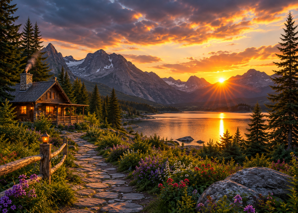 Cabin on Lake