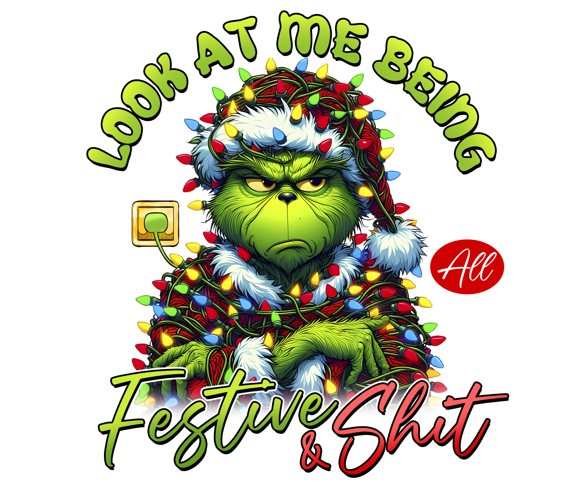 Festive Grinch