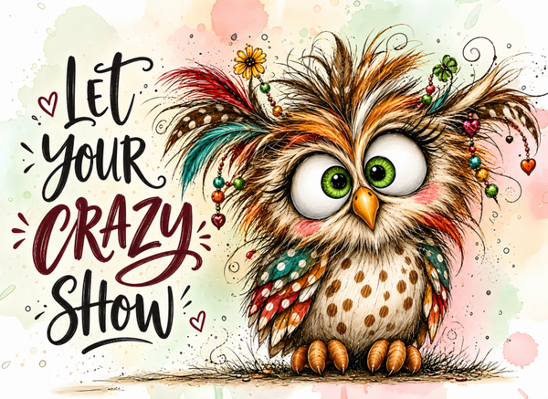 let your crazy show Owl