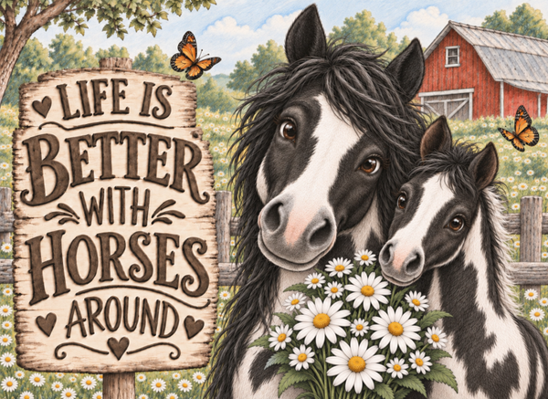 Life is Better with Horses