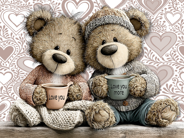 Love you more bears