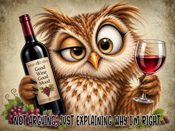 Not Arguing Owl