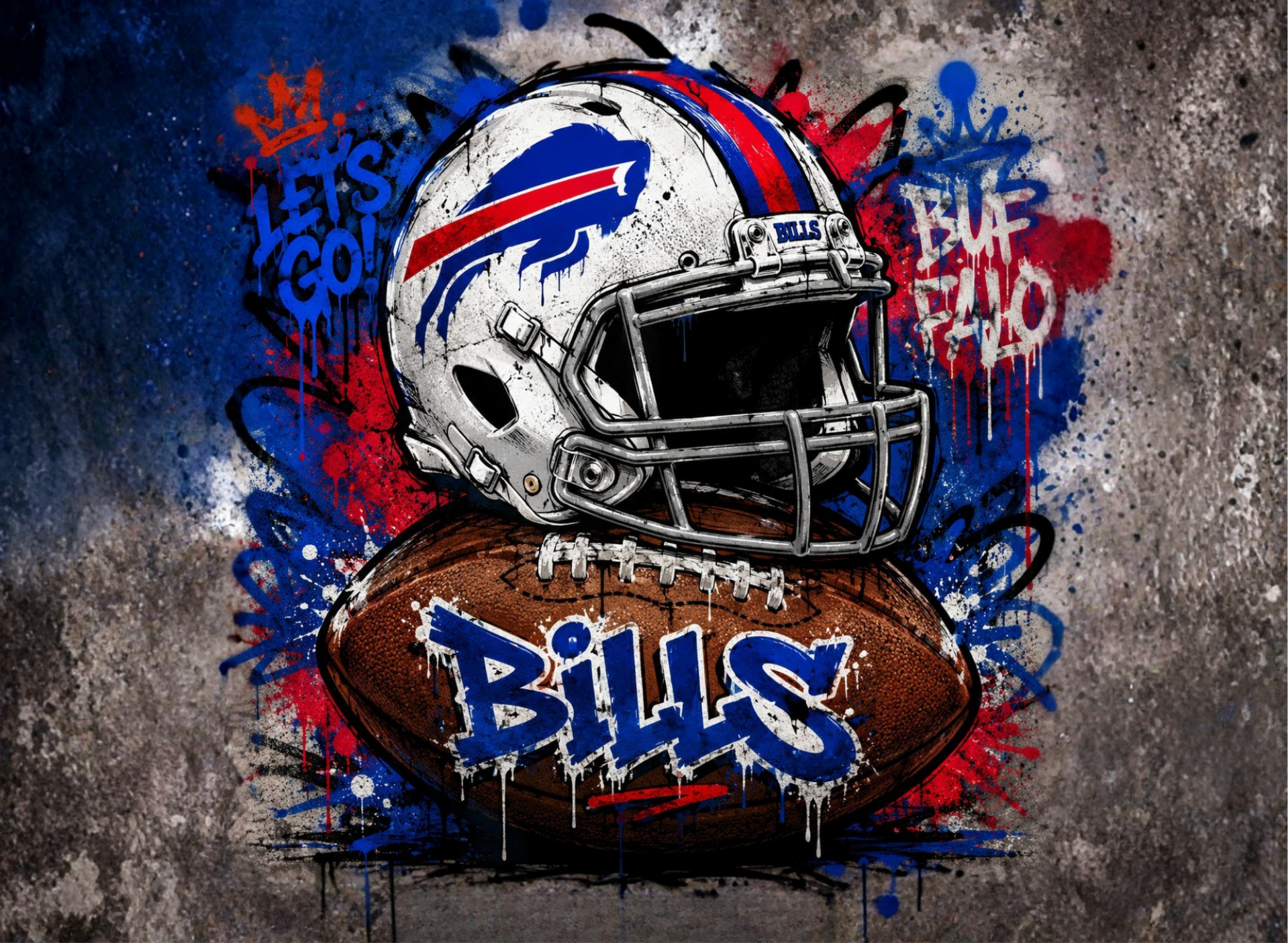 Bills graffiti