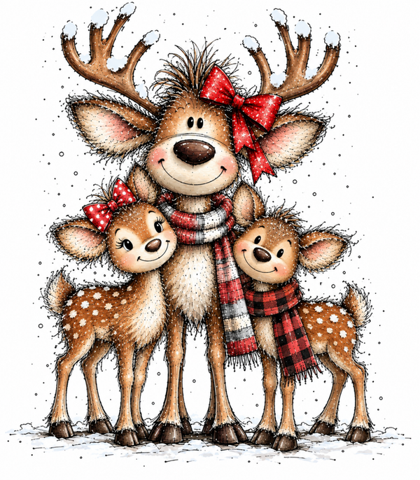 Reindeer Trio