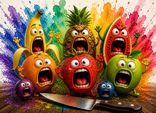Screaming Fruit Graffiti